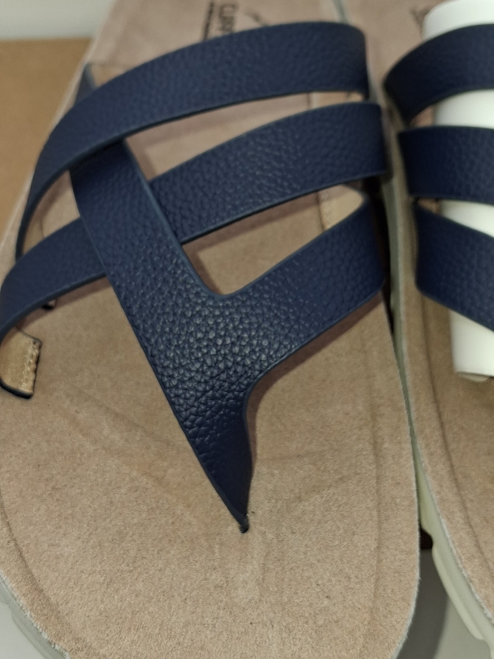 cliffs by white mountain sandals Bertina Dark Blue Size 10 NIB - Picture 4 of 9